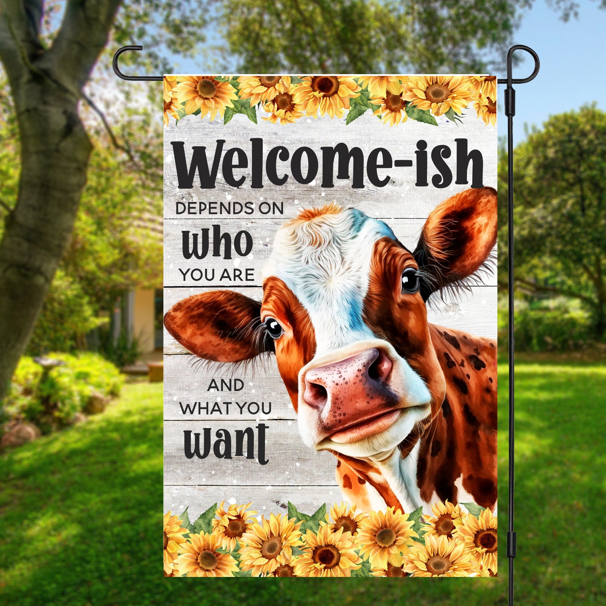 Garden Flags - just for fun