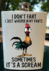 Drinks flask - his - wedding day