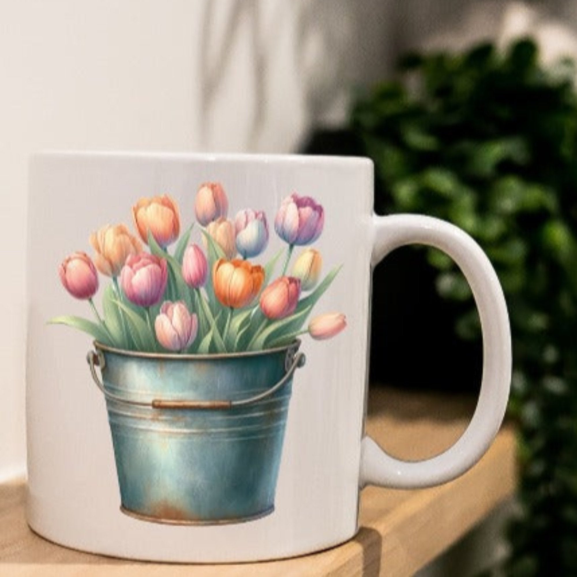 Mug - exquisite spring flowers