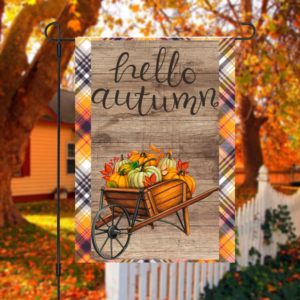 Garden Flag - Fall celebration