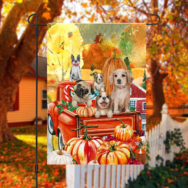 Garden Flag - Fall celebration