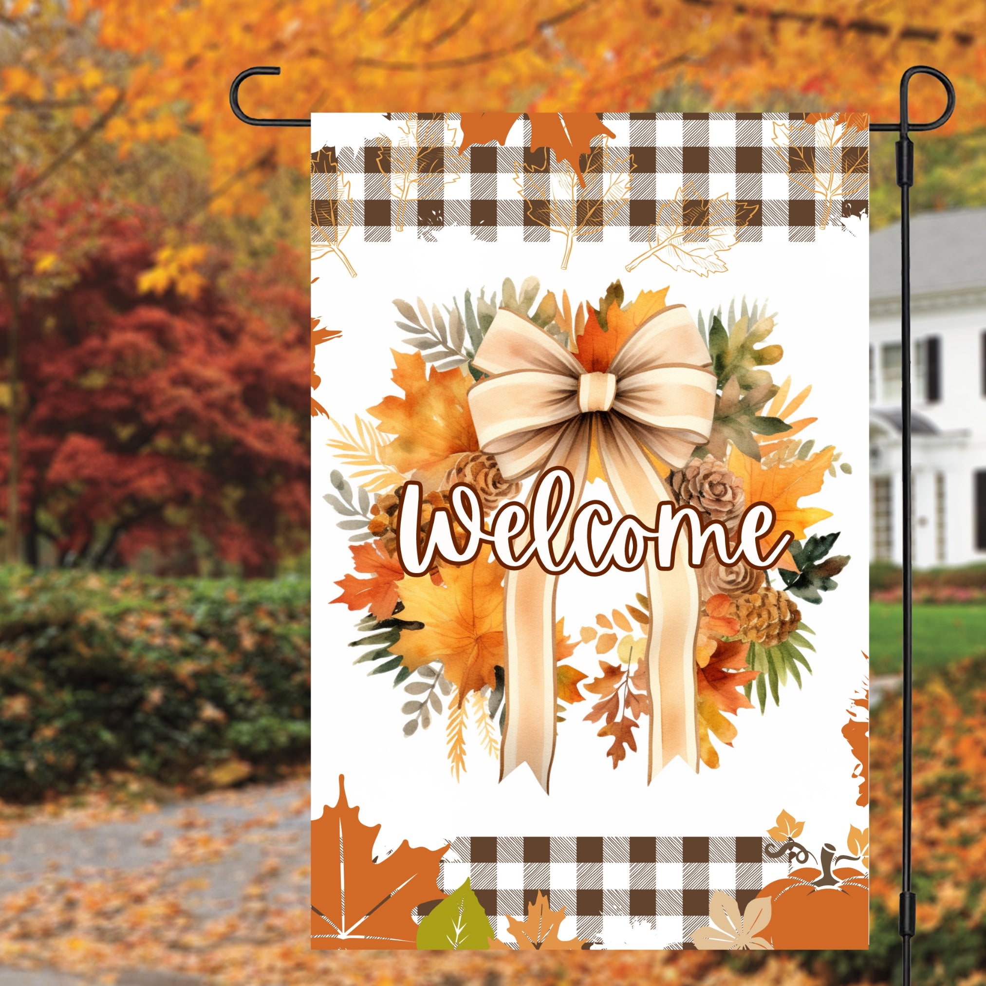 Garden Flag - Fall celebration