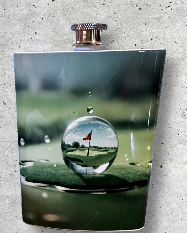 Drinks flask - his - wedding day