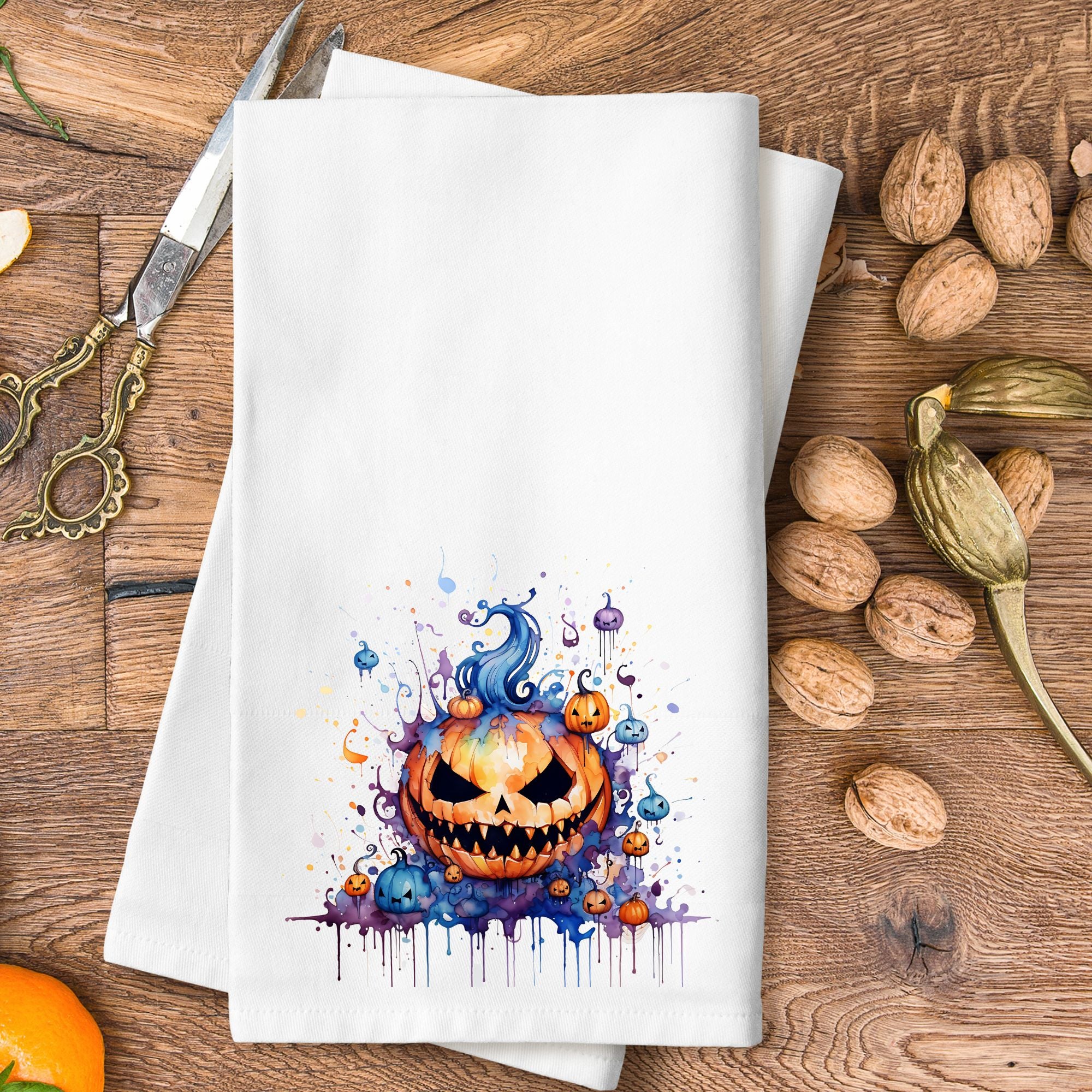 Tea-Towel - Fall & Halloween fun