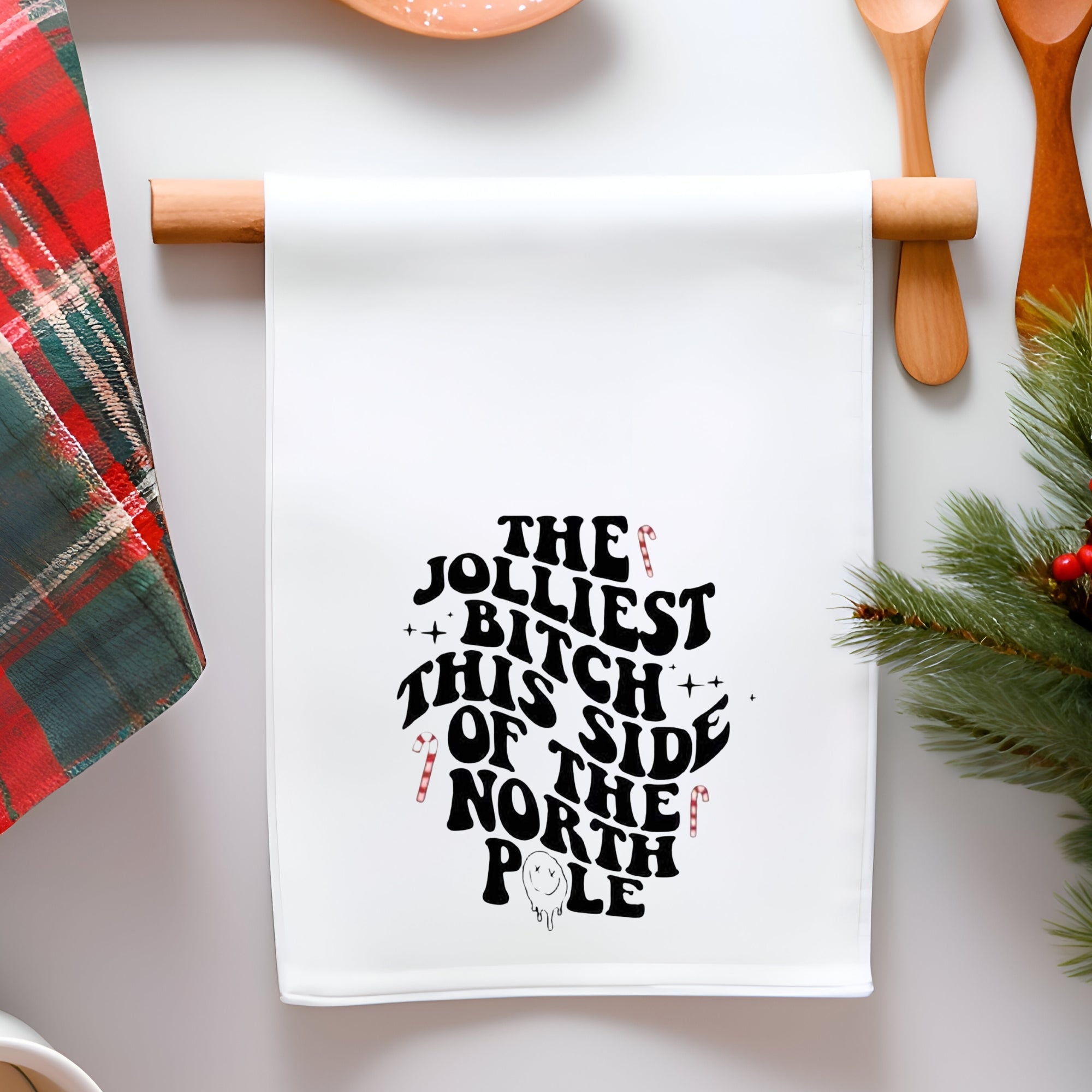 Tea-Towel - winter & Christmas cheer