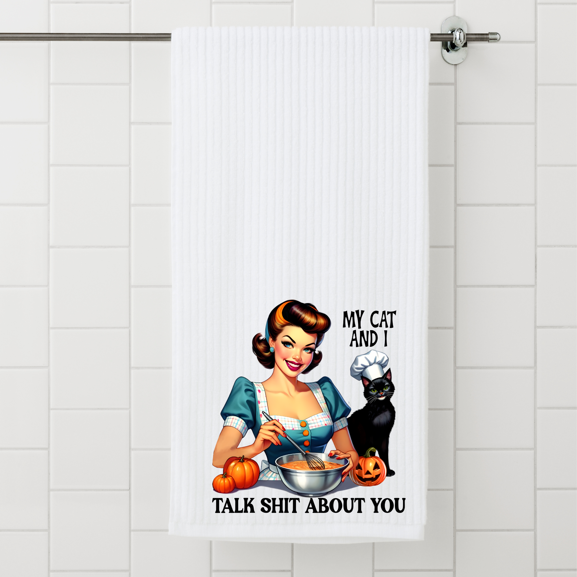 Tea-Towel - Fall & Halloween fun