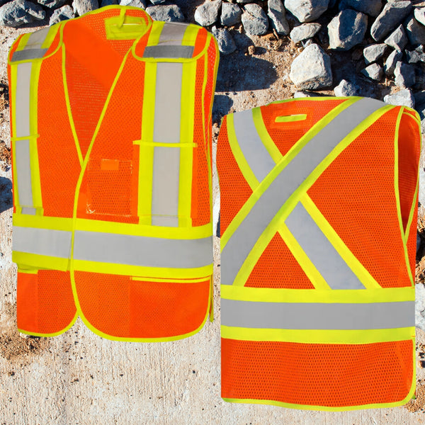 Hi-Visibility Mesh Vests - Customized