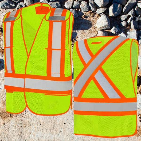 Hi-Visibility Mesh Vests - Customized