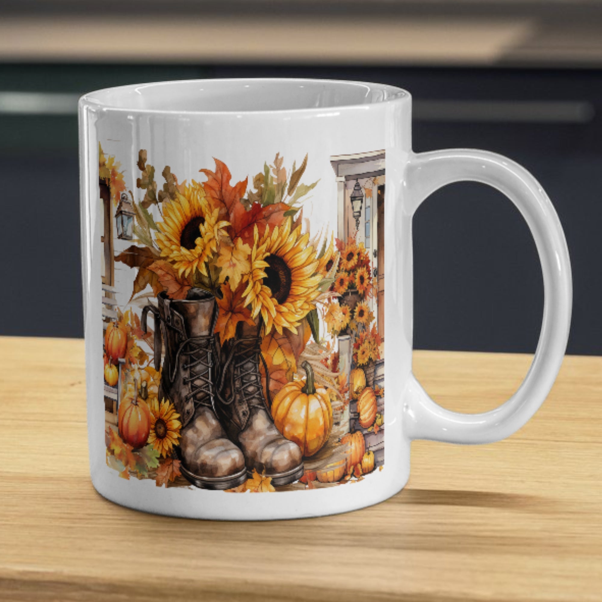 🍁Cozy fall mugs☕️